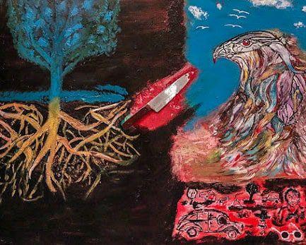 مروری بر نمایشگاه نقاشی‌های مسعود کیمیایی